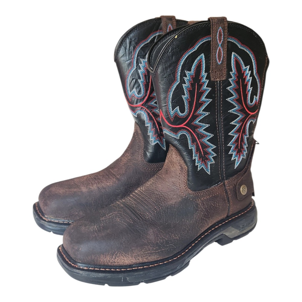 WorkHog XT EZ Zip Carbon Toe Work Boots 10035908 Size 9.5 D‎